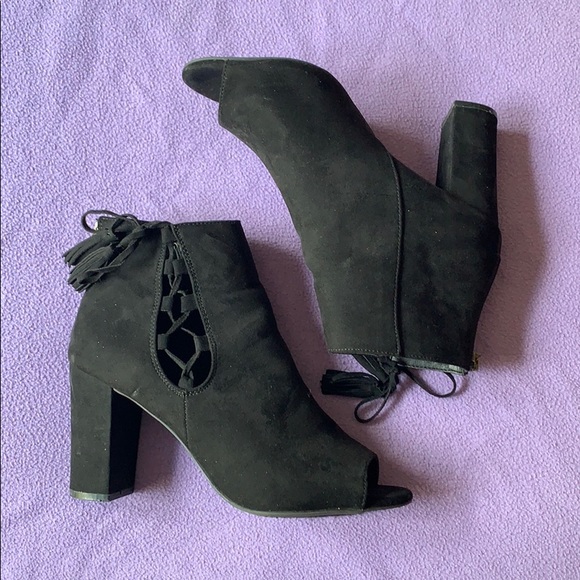 Cato Shoes - 🦋 Peep toe heel booties
